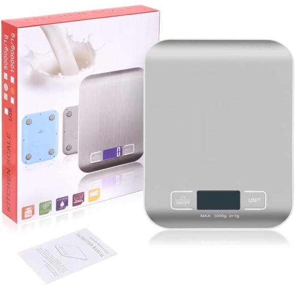 Digital Kitchen Scale with LCD Display - Picture 4 of 12